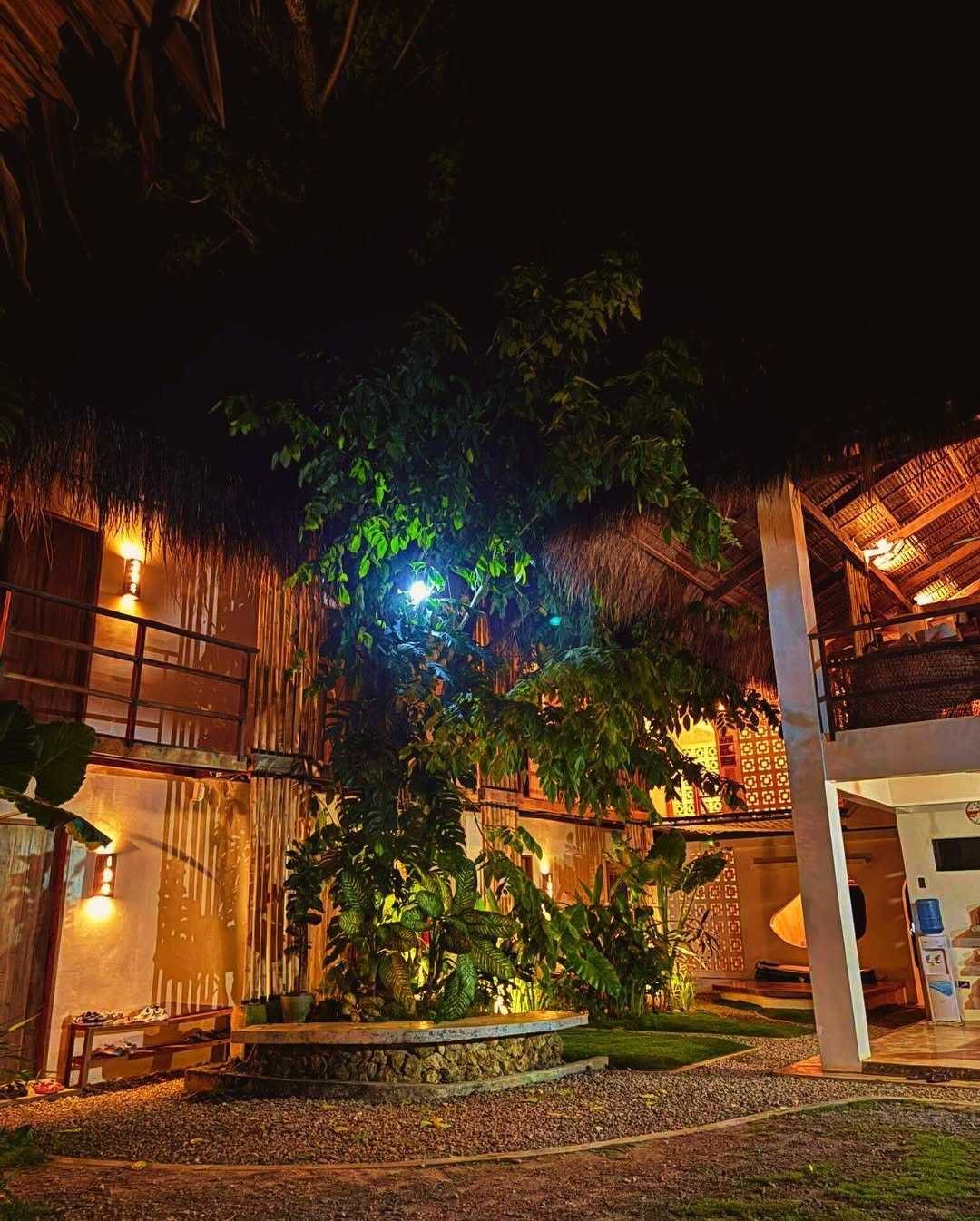 Dormitory at night